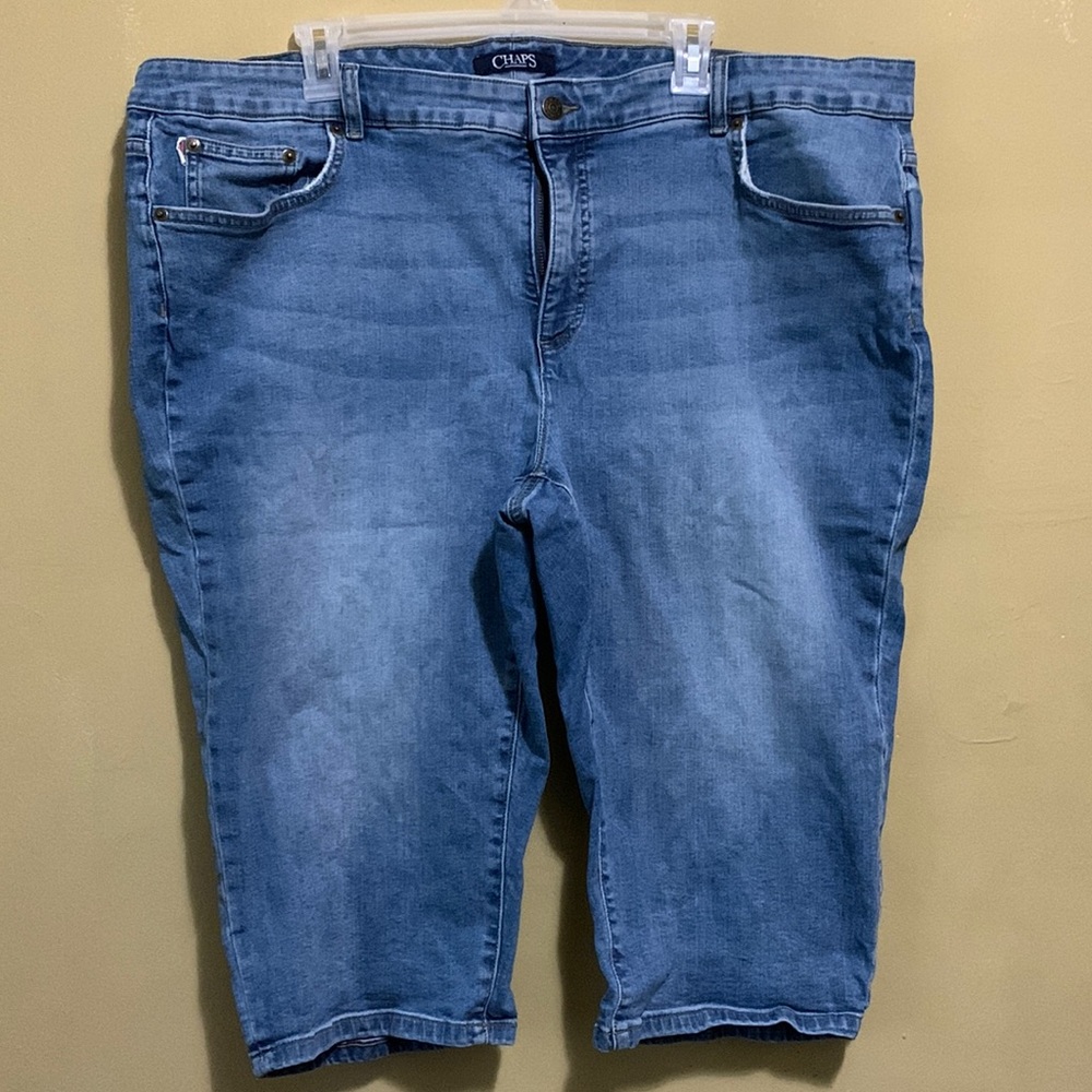 Chaps Capri Blue jeans- Womens Plus Size 22W